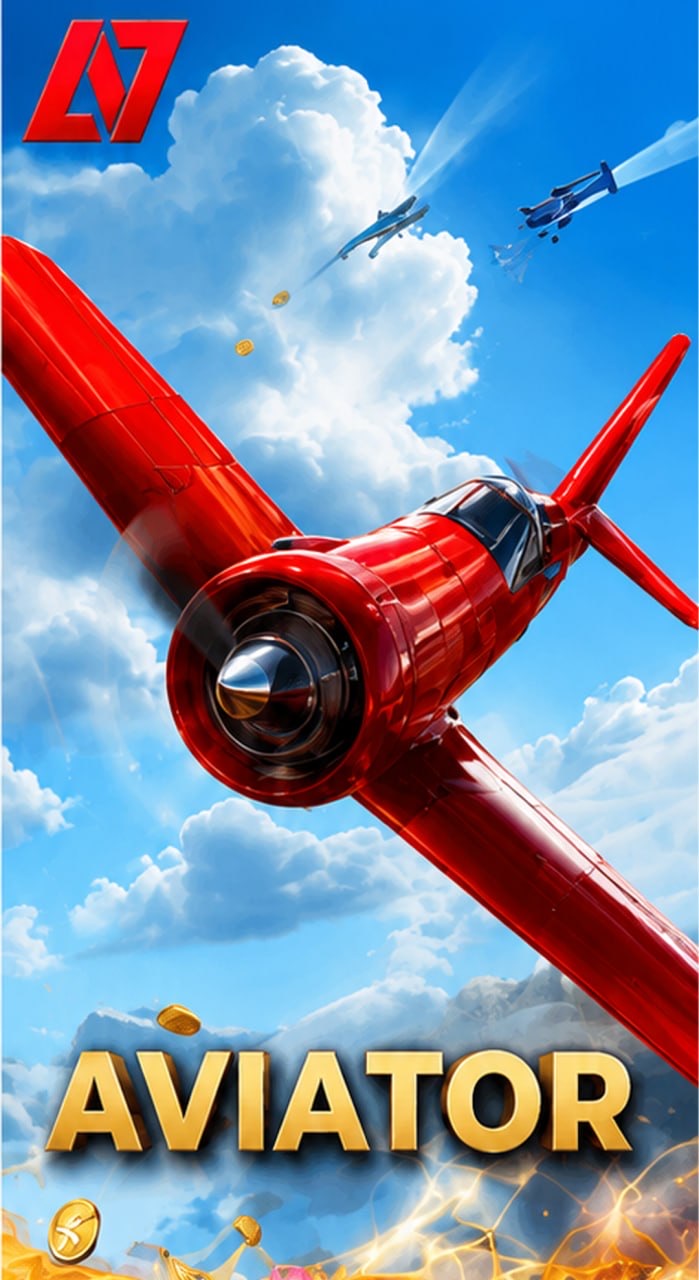 IC7 Aviator game screen
